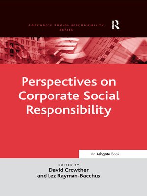 cover image of Perspectives on Corporate Social Responsibility